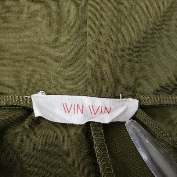 Stripper Extraordinaire 2pc Olive Green Outfit Halter Tube Top - Picture 5 of 11